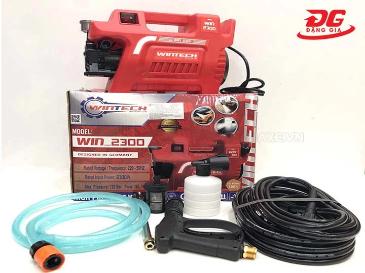 bảo quản máy rửa xe Wintech