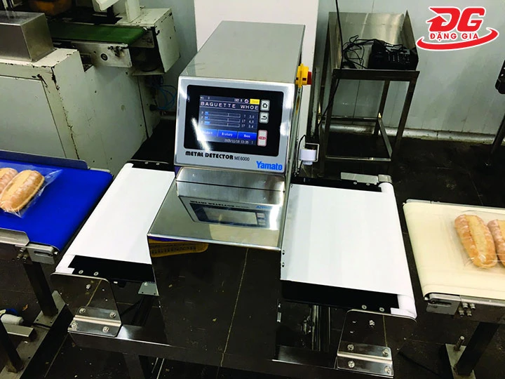 máy dò kim loại Yamato kết nối hệ thống
