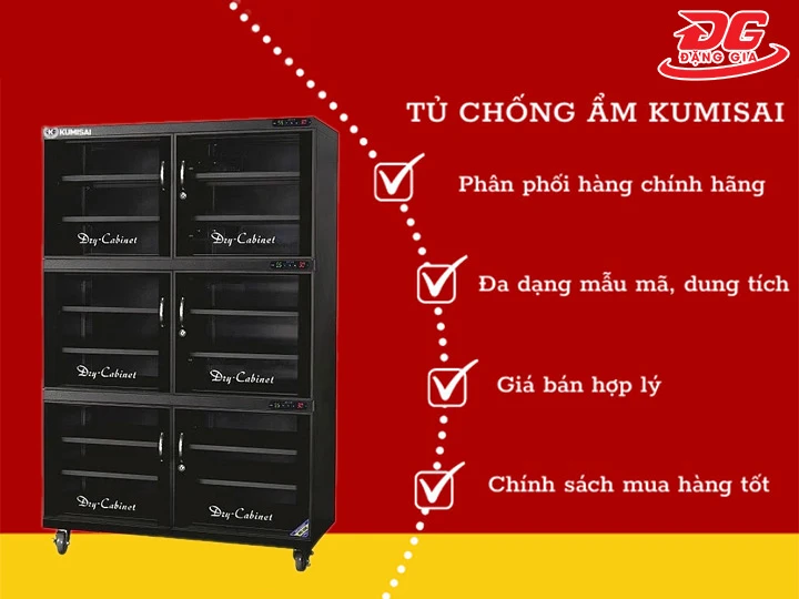 Đặng Gia bán tủ chống ẩm 1200L chính hãng