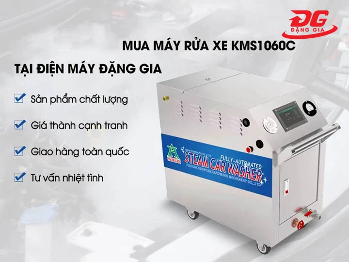 giá Máy rửa xe hơi nước nóng Kumisai KMS1060C