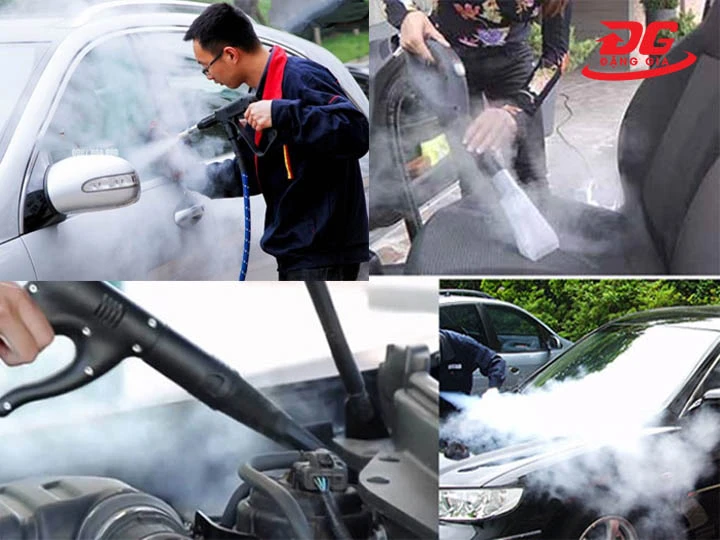 sử dụng Máy rửa xe hơi nước nóng Kumisai KMS1060C