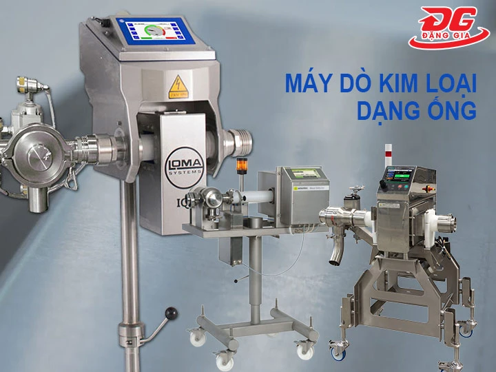 Máy dò kim loại dạng đường ống