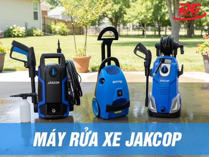 Máy rửa xe Jakcop: Xịt rửa mạnh mẽ - Độ bền đỉnh cấp
