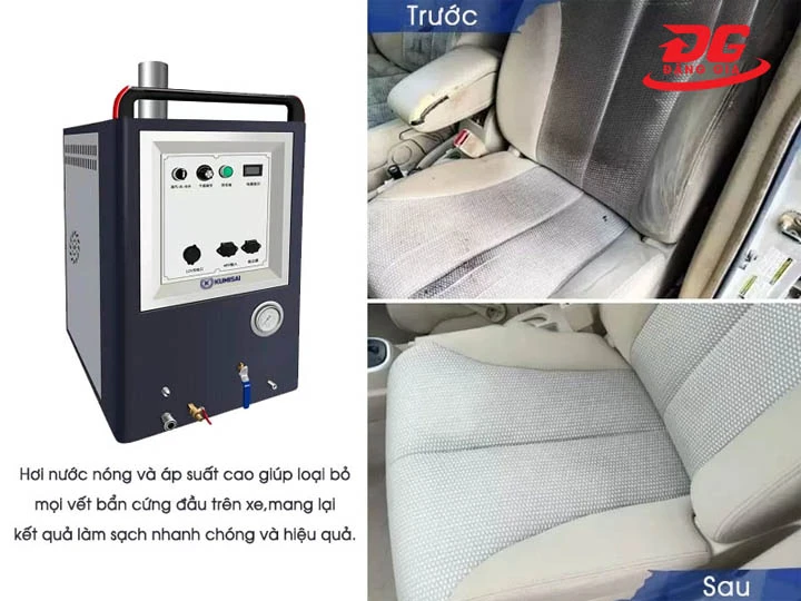 sử dụng máy rửa xe hơi nước nóng Kumisai KMS-24
