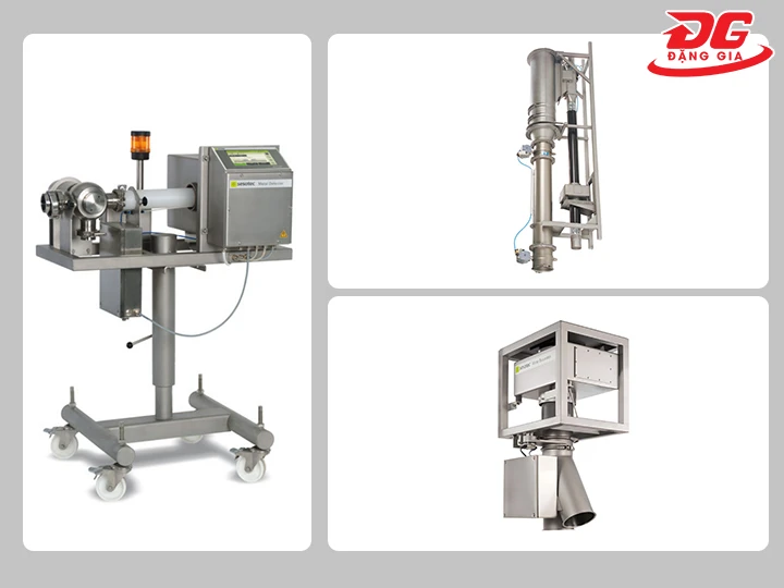 Máy dò kim loại dạng đường ống Sesotec