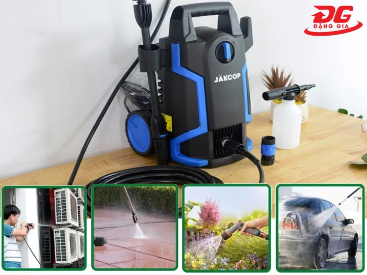 Ứng dụng máy rửa xe Jakcop