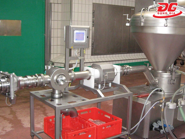 máy dò kim loại dạng đường ống