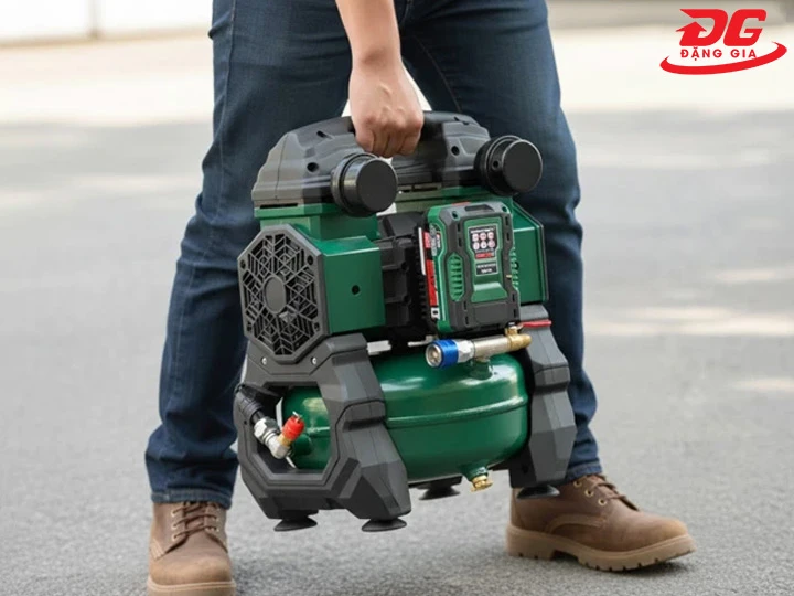 máy nén khí 21V nhỏ gọn