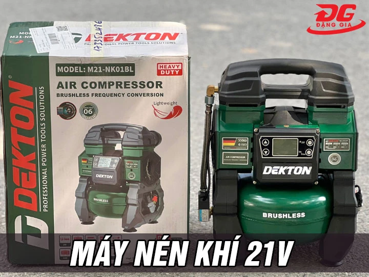 Top máy nén khí 21V đáng mua nhất hiện nay: Nhỏ gọn nhưng “có võ”