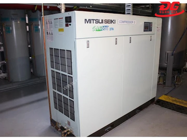 Máy nén khí trục vít Mitsuiseiki không dầu