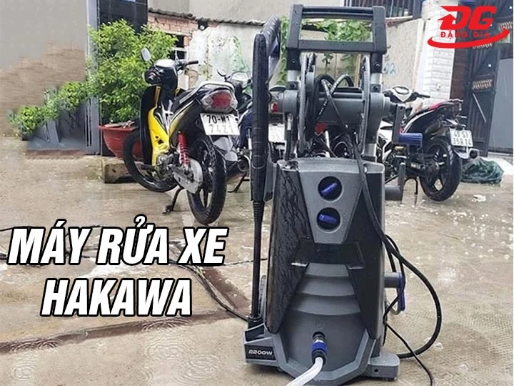 Đánh giá chi tiết máy rửa xe Hakawa: Mạnh - Gọn - Đáng mua?