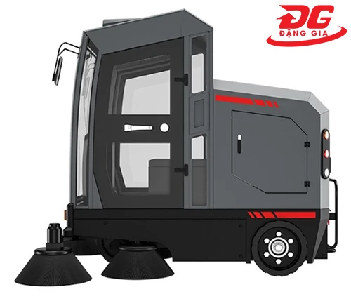 Xe quét rác ngồi lái DQC - Tech 12F 3