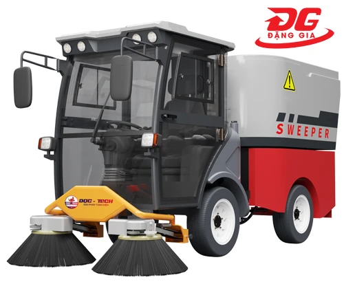 Hình ảnh sản phẩm Xe quét rác ngồi lái DQC - Tech 19F