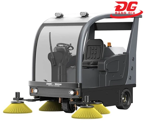 Xe quét rác ngồi lái DQC - Tech 9F 2