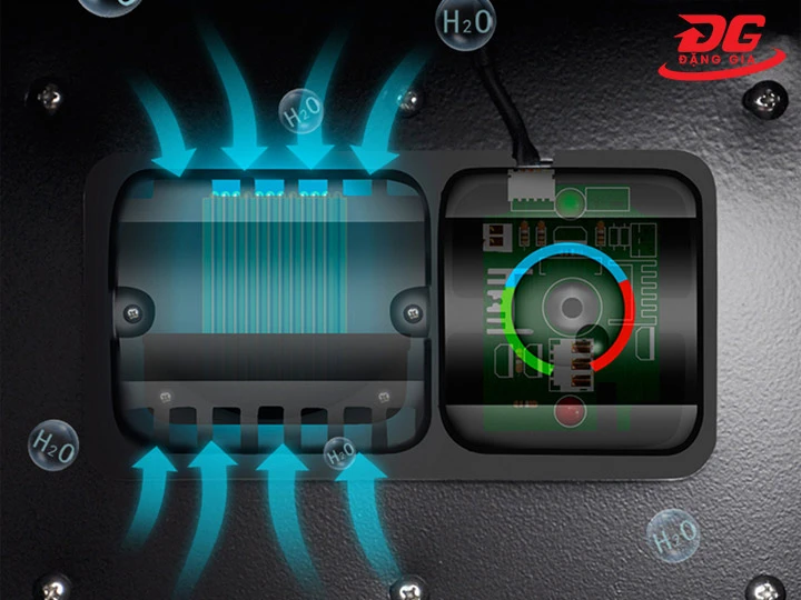 Tủ chống ẩm 300 lít Dry-Cabi DHC 300 hút ẩm nhanh