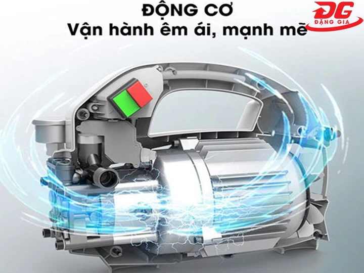 động cơ vận hành êm ái