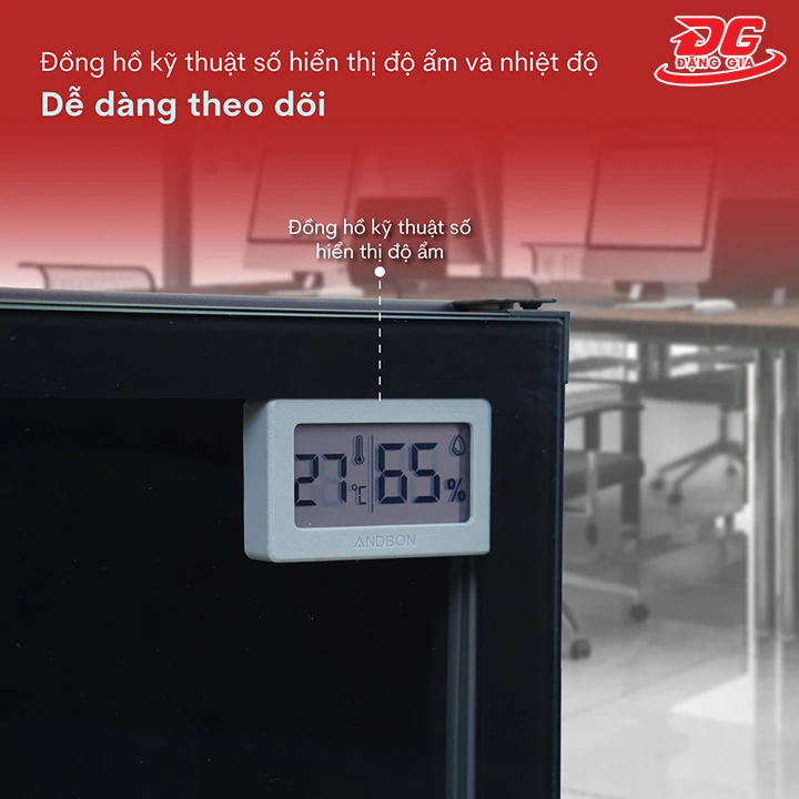 bảng điều khiển của tủ chống ẩm 15L