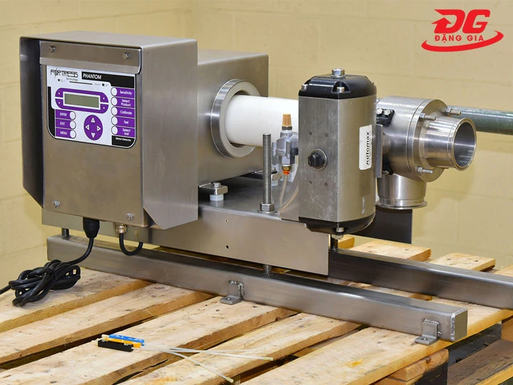 Máy rà kim loại nông sản đường ống