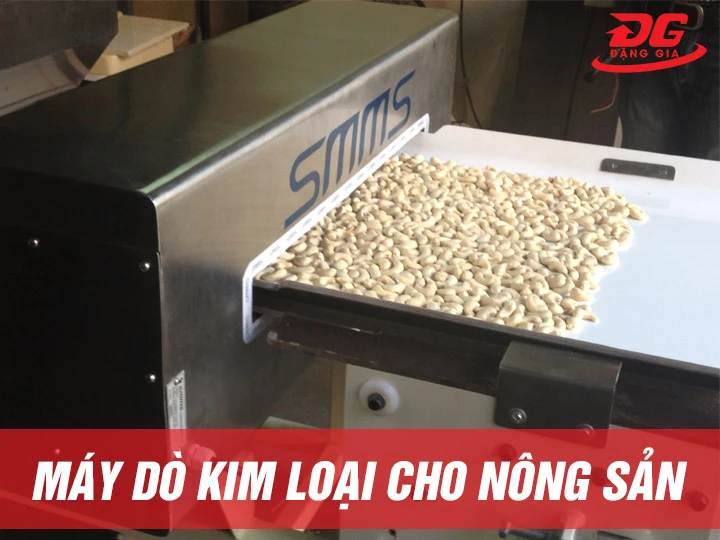 máy dò kim loại cho nông sản