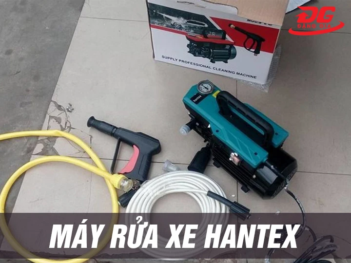 Gợi ý 4 mẫu máy rửa xe Hantex: Gọn nhỏ - Xịt khỏe - Giá tốt