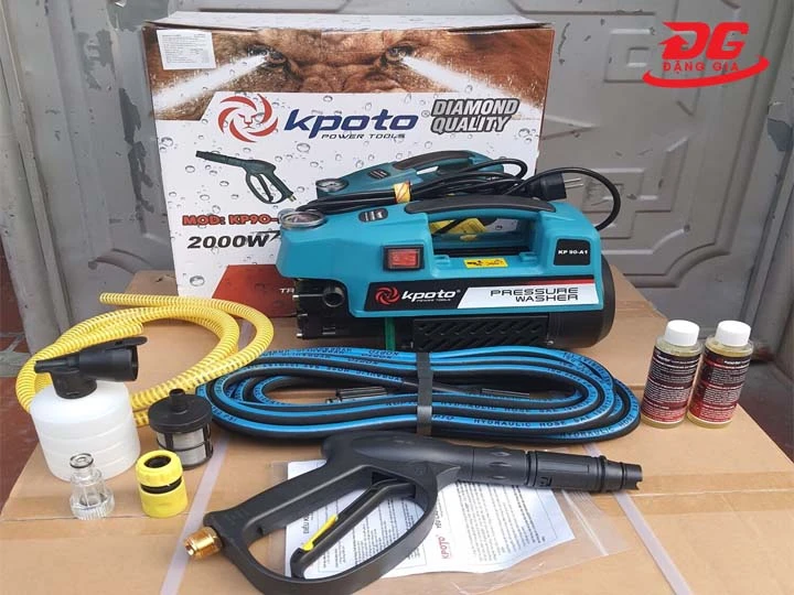 Máy rửa xe Kpoto: Đánh giá chi tiết top 6 model rẻ, xịt khỏe