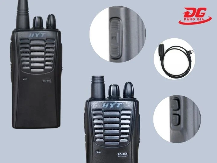 bộ đàm HYT TC-500 âm thanh to