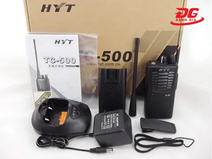 Hướng dẫn sử dụng và bảo quản bộ đàm HYT TC-500