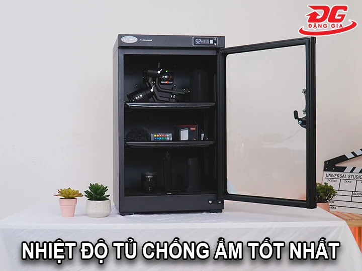 Độ ẩm và Nhiệt độ tủ chống ẩm máy ảnh bao nhiêu là tốt nhất