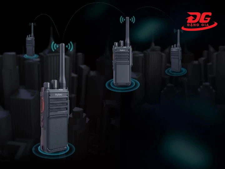 máy bộ đàm Hytera HP50X phá vỡ khoảng cách