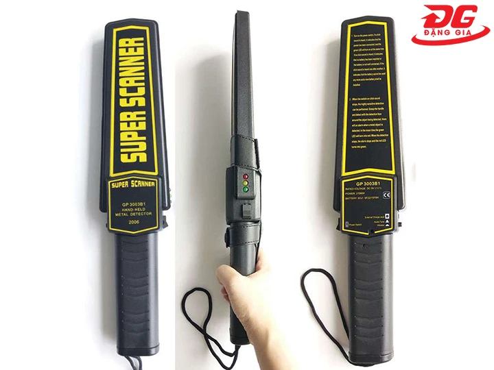 máy dò kim loại thiết kế nhỏ gọn