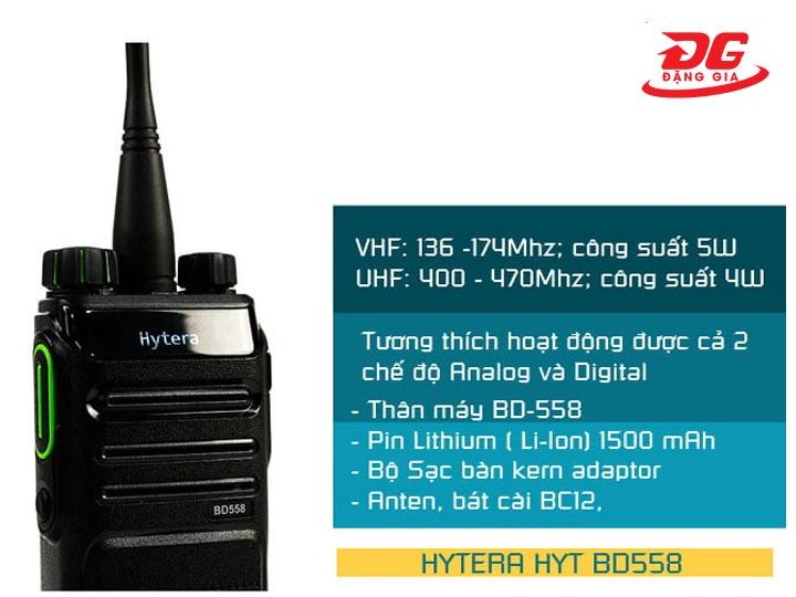 Pin bộ đàm Hytera HYT BD-558