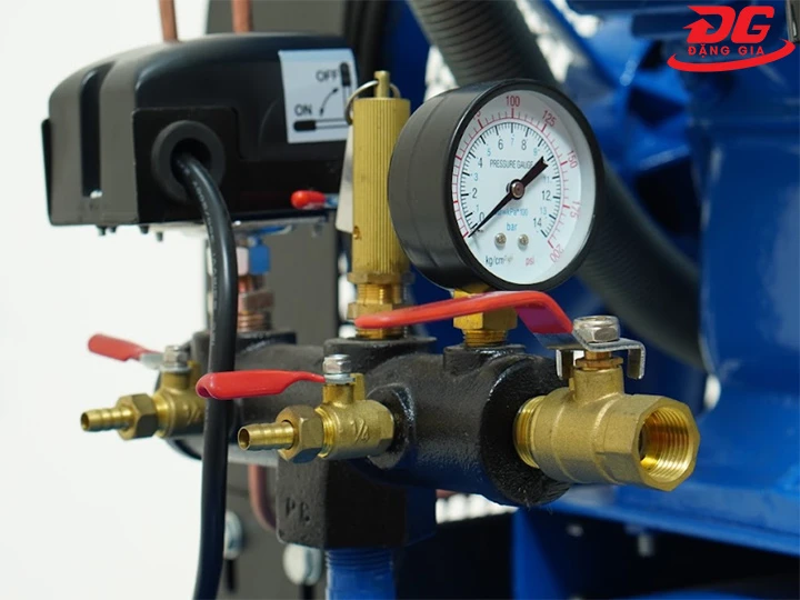 hệ thống van máy nén khí Puma 200 lít