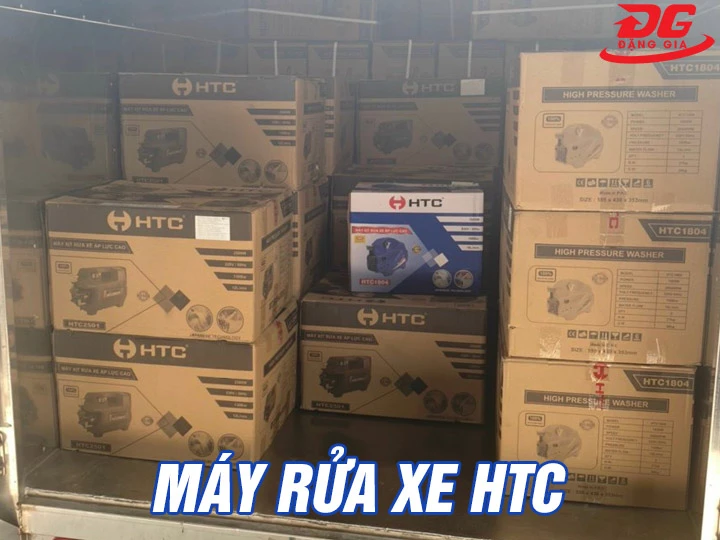 TOP 5++ siêu phẩm máy rửa xe HTC: Gọn nhỏ - Xịt khỏe - Giá tốt