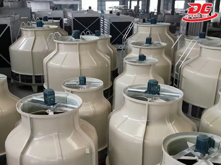 tháp giải nhiệt hở đa dạng mẫu mã