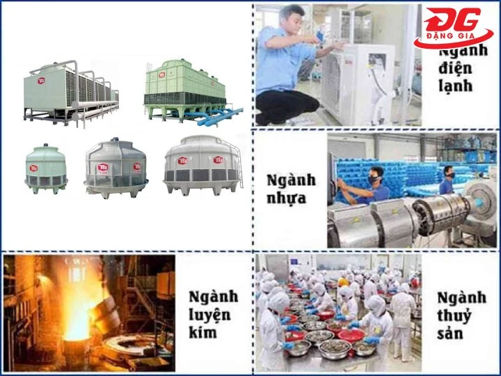 ứng dụng của tháp giải nhiệt hở