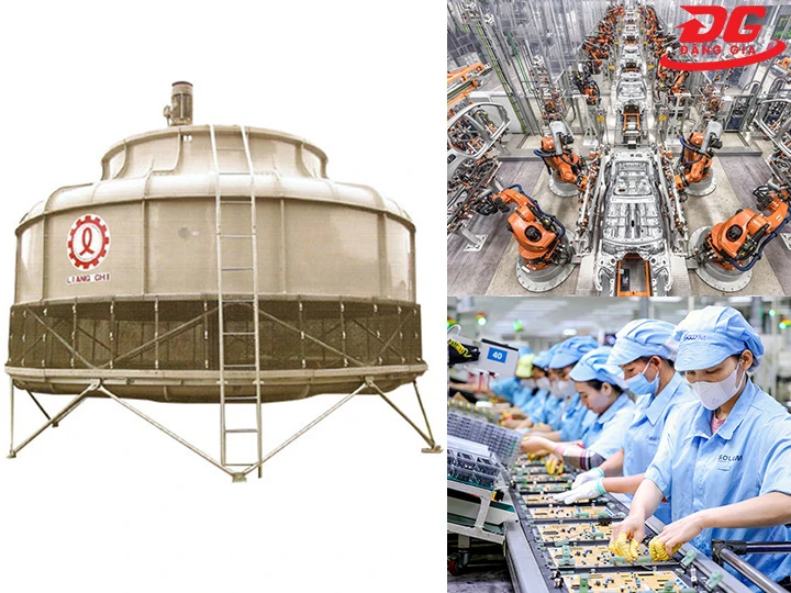 Ứng dụng thực tế của tháp giải nhiệt Liang Chi LBC-1250RT