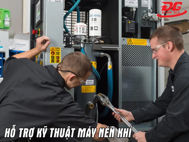 hỗ trợ kỹ thuật máy nén khí
