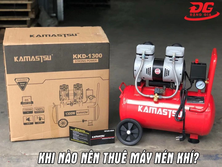 khi nào nên thuê máy nén khí