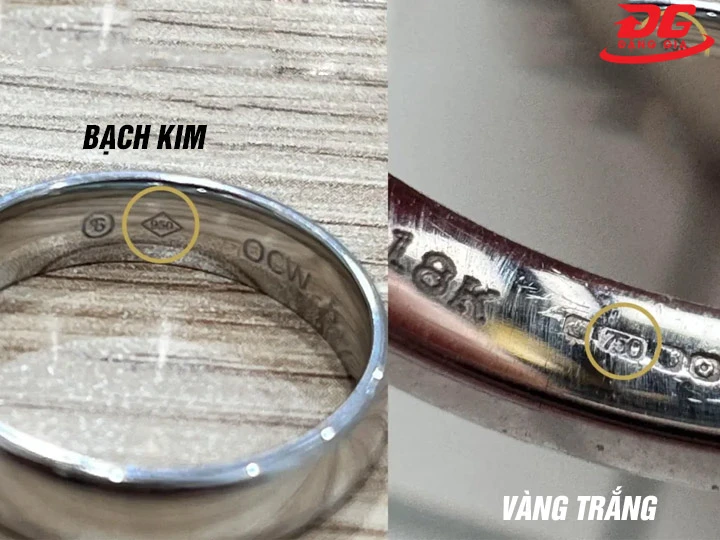 Kiểm tra vàng trắng và bạch kim