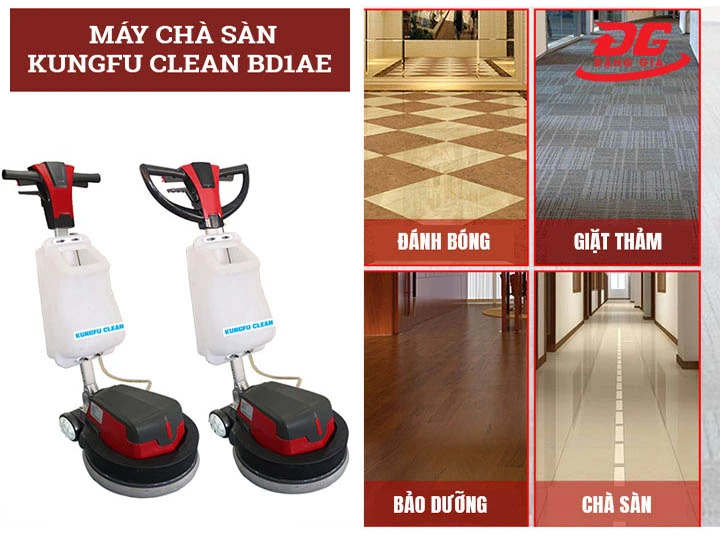 ứng dụng Máy chà sàn Kungfu Clean BD1AE