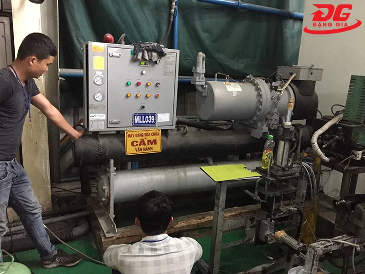 sai lầm khi bảo dưỡng chiller