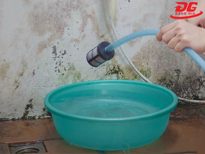 sử dụng nguồn nước sạch