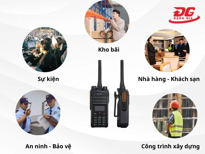 Máy bộ đàm Hytera PD488 phù hợp với những đối tượng nào?