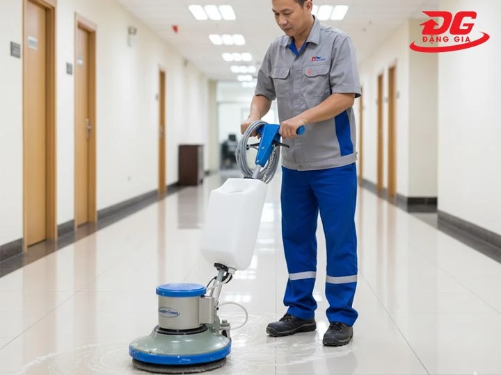 Máy chà sàn Kungfu Clean HC 522 dễ vận hành