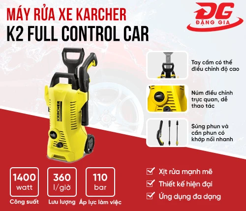 Máy rửa xe Karcher K2 Full Control Car 2