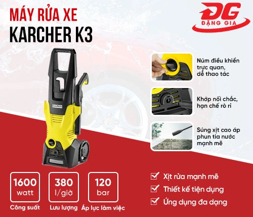 Máy rửa xe Karcher K3 2