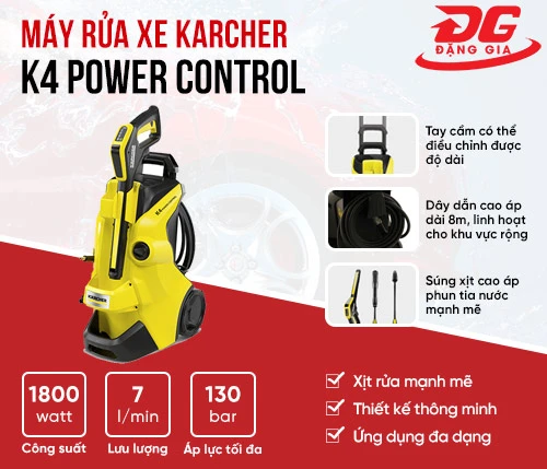 Máy rửa xe Karcher K4 Power Control 2