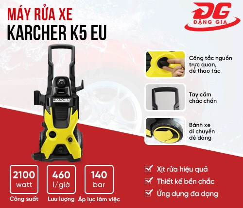 Máy rửa xe cao áp Karcher K5 EU 2