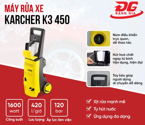 Máy rửa xe Karcher K3 450 2