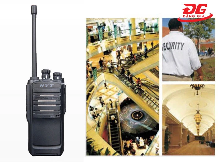 Ứng dụng thực tế của máy bộ đàm HYT TC-446S (UHF)